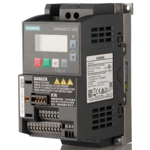 S-iemens G120X 6SL32105BB175UV1 VFD 0.75kW 380V 3PH Drive for HVAC Pump Fan